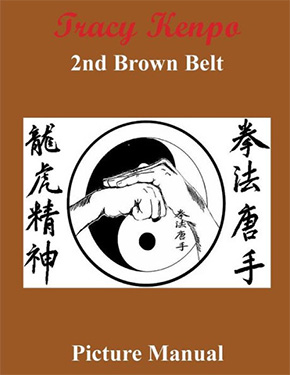 Tracy Kenpo Karate 2nd Brown Belt Picture Manual